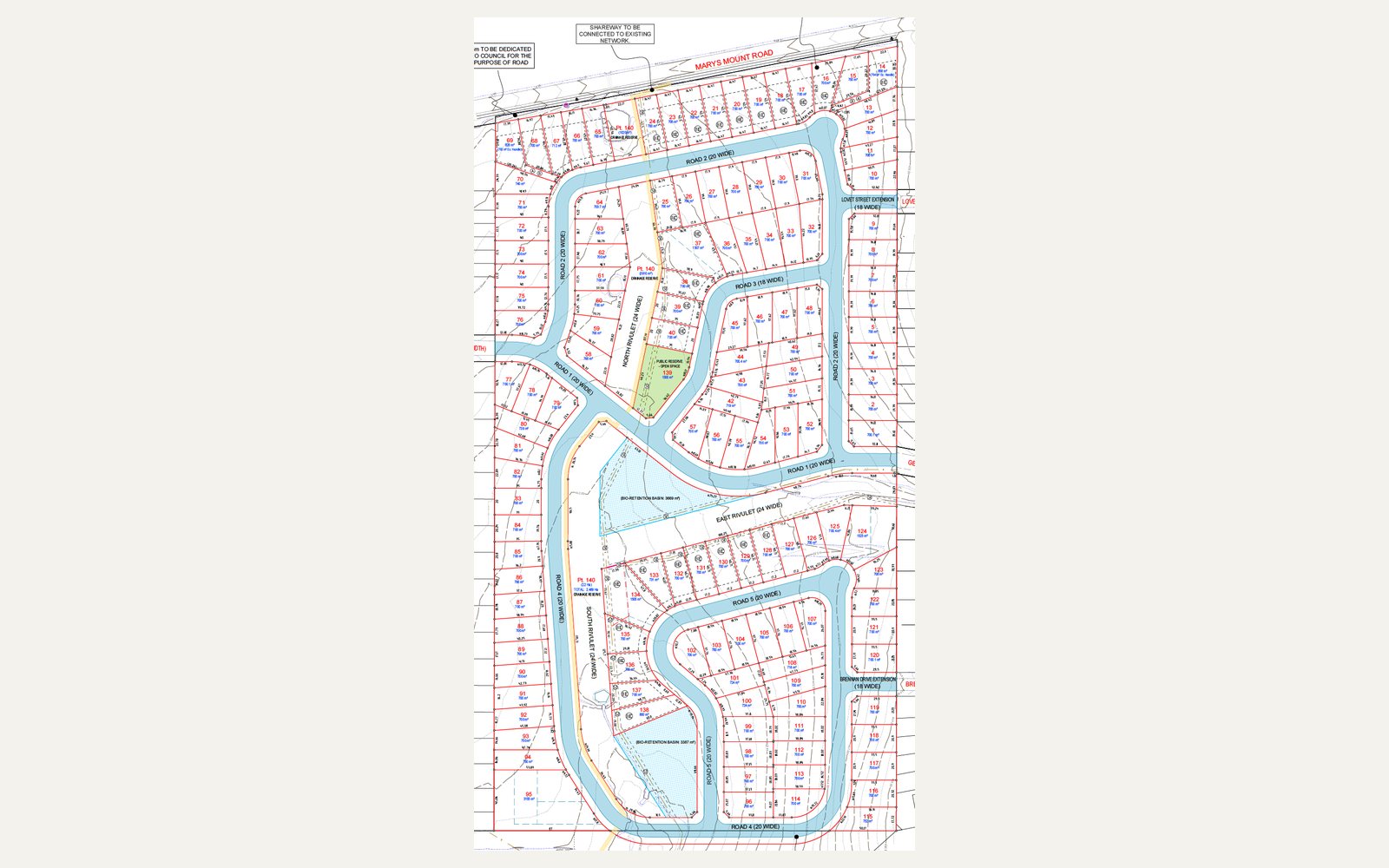 138-lot subdivision, Goulburn